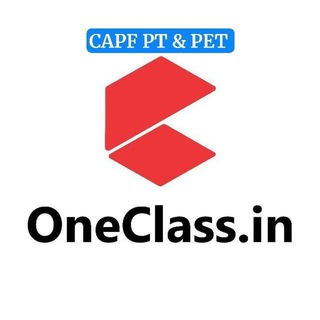 Telegram profile photo for CAPF 2026 PET/PST By OneClass