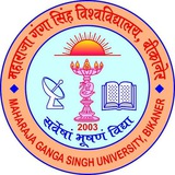 Telegram profile photo for Official Maharaja Ganga Singh University, Bikaner🔵
