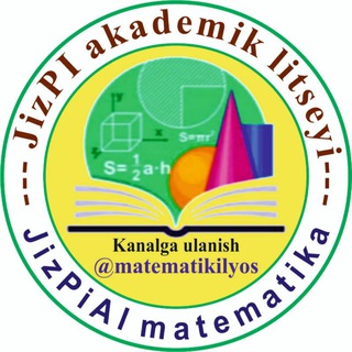 Telegram profile photo for JizPiAl matematika