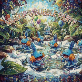 Telegram profile photo for Mudkip's Bubble Party🫧