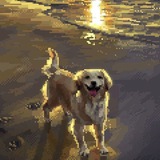 Telegram profile photo for Pixel Dogs 🐶🐱