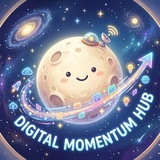 Telegram profile photo for "Digital Momentum Hub