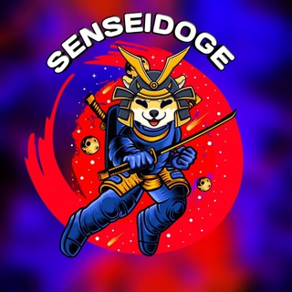 Telegram group profile photo for SENSEI DOGE - OFFICIAL 🐾