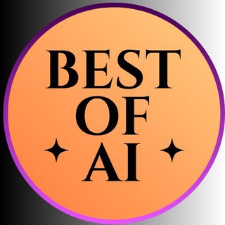 Telegram profile photo for Best of AI - Tips, Tricks, Tools & News