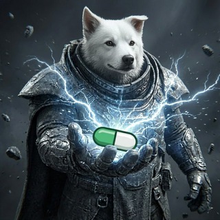 Telegram group profile photo for THE WHITE DOG