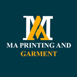 Telegram profile photo for MA PRINTING AND GARMENT ®️