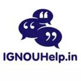 Telegram profile photo for IGNOUHelp.in