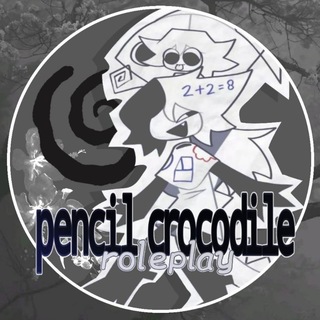 Telegram profile photo for Pencil Crocodile_- ИНФО (ролка)
