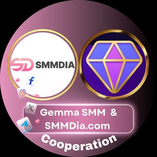 Telegram profile photo for SMMDia - Gemma SMM