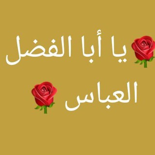 Telegram profile photo for يا ابا الفضل العباس🌼