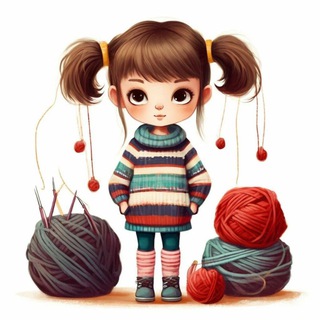 Telegram profile photo for Вяжем с @knitting_group_