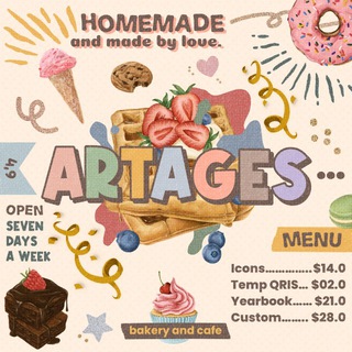 Telegram profile photo for ARTAGES! {OPEN}