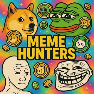 Telegram group profile photo for MEME HUNTERS
