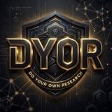 Telegram profile photo for DYOR 💎