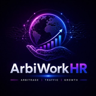 Telegram profile photo for ARBITRAGE | HR | Вакансії🌍