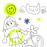 Telegram profile photo for юля пілюля малює комікси