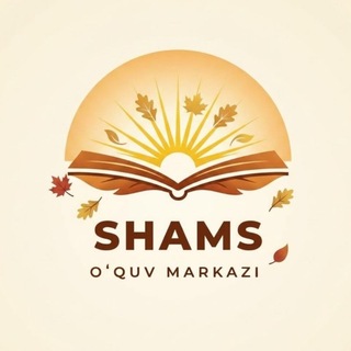 Telegram group profile photo for SHAMS o'quv markazi
