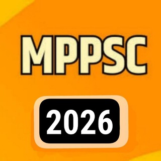 Telegram profile photo for MPPSC 2026 Updated material