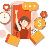 Telegram profile photo for ACHADINHOS SHOPEE 🛍🛒
