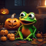 Telegram profile photo for PUMPKIN PEPE