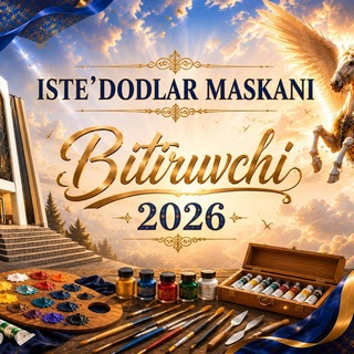Telegram profile photo for Isteʼdodlar maskani-2026