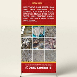 Telegram profile photo for Ikan Asin dan Terasi Udang Premium