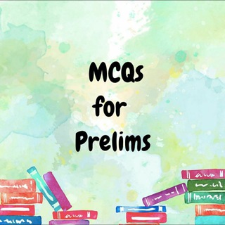 Telegram profile photo for MCQs for Prelims 2027