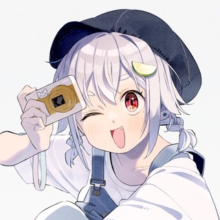 Telegram profile photo for dumbass with a camera