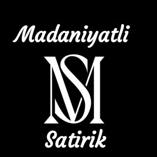 Telegram profile photo for "Madaniyatli" Satirik 🤫