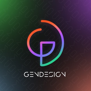 Telegram profile photo for GenDesign | CMD