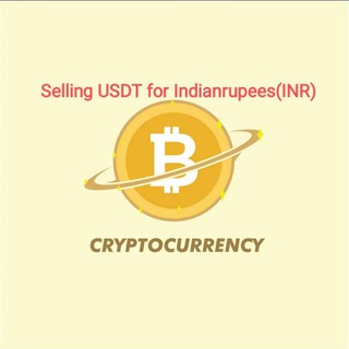Telegram profile photo for Selling USDT for Indian rupees(INR)