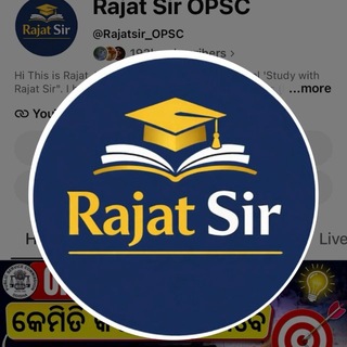 Telegram profile photo for Rajat Sir_OPSC
