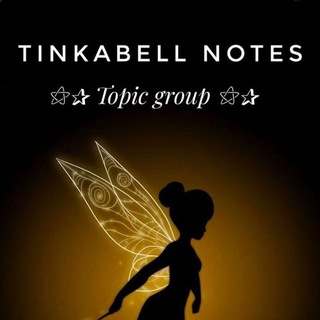 Telegram profile photo for `°Tinkabell_notes°´