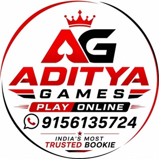Telegram profile photo for ADITYAGAMES ONLINE BOOKIE
