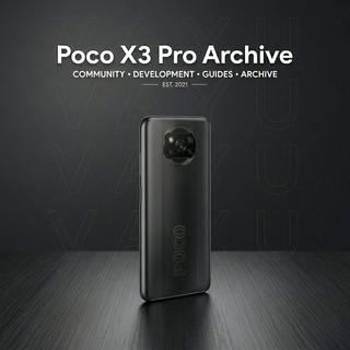 Telegram group profile photo for Poco X3 Pro Archive🗃️