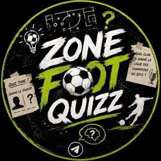 Telegram profile photo for ZONE FOOT QUIZZ ❓