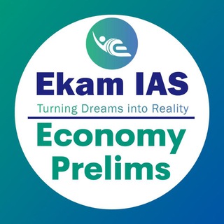 Telegram profile photo for Ekam UPSC Economy Prelims