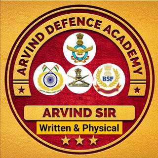 Telegram profile photo for Arvind Defence Academy