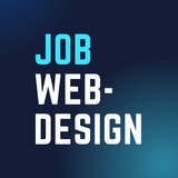 Telegram profile photo for Работа — web-дизайн