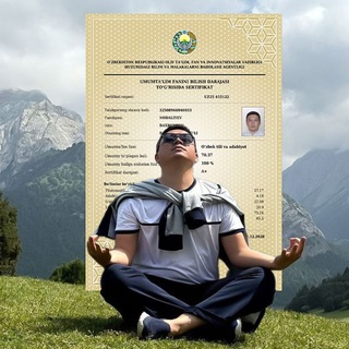 Telegram profile photo for Ona tili va Adabiyot (BBN)