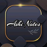 Telegram profile photo for ⛓Ashi Notes ⛓