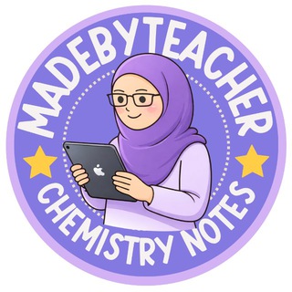 Telegram profile photo for Chemistry Matriculation Notes Madebyteacher📚🌿