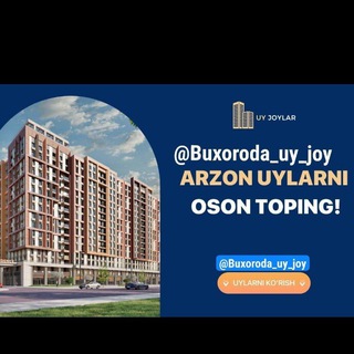 Telegram profile photo for Buxoroda uy - joy 🏠🏢 Gʻijduvonda uy | Kogonda uy | Vobkentda uy | Jondorda uy | Peshkuda uy | Romitanda uy | Shofirkonda uy