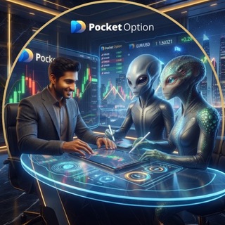 Telegram profile photo for 🆓 Free TRADING DZ - Pocket Option ️