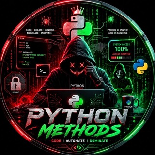 Telegram profile photo for P🇾T🇭ON M🇪T🇭O🇩S