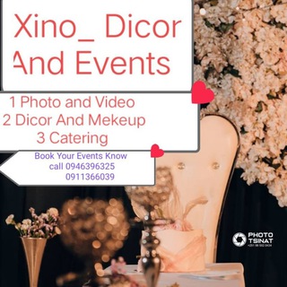 Telegram group profile photo for Xinno _ Decor And Events