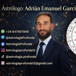 Telegram profile photo for Astrología Profunda - Adrián Emanuel García 168889