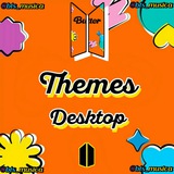 Telegram profile photo for BTS Themes Desktop💻 ⟭⟬ ⟬⟭