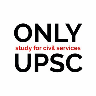 Telegram profile photo for Only UPSC channel by study for civil services