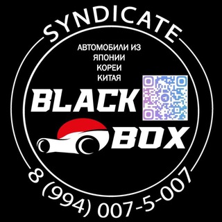 Telegram profile photo for SYNDICATE BlackBox🚘